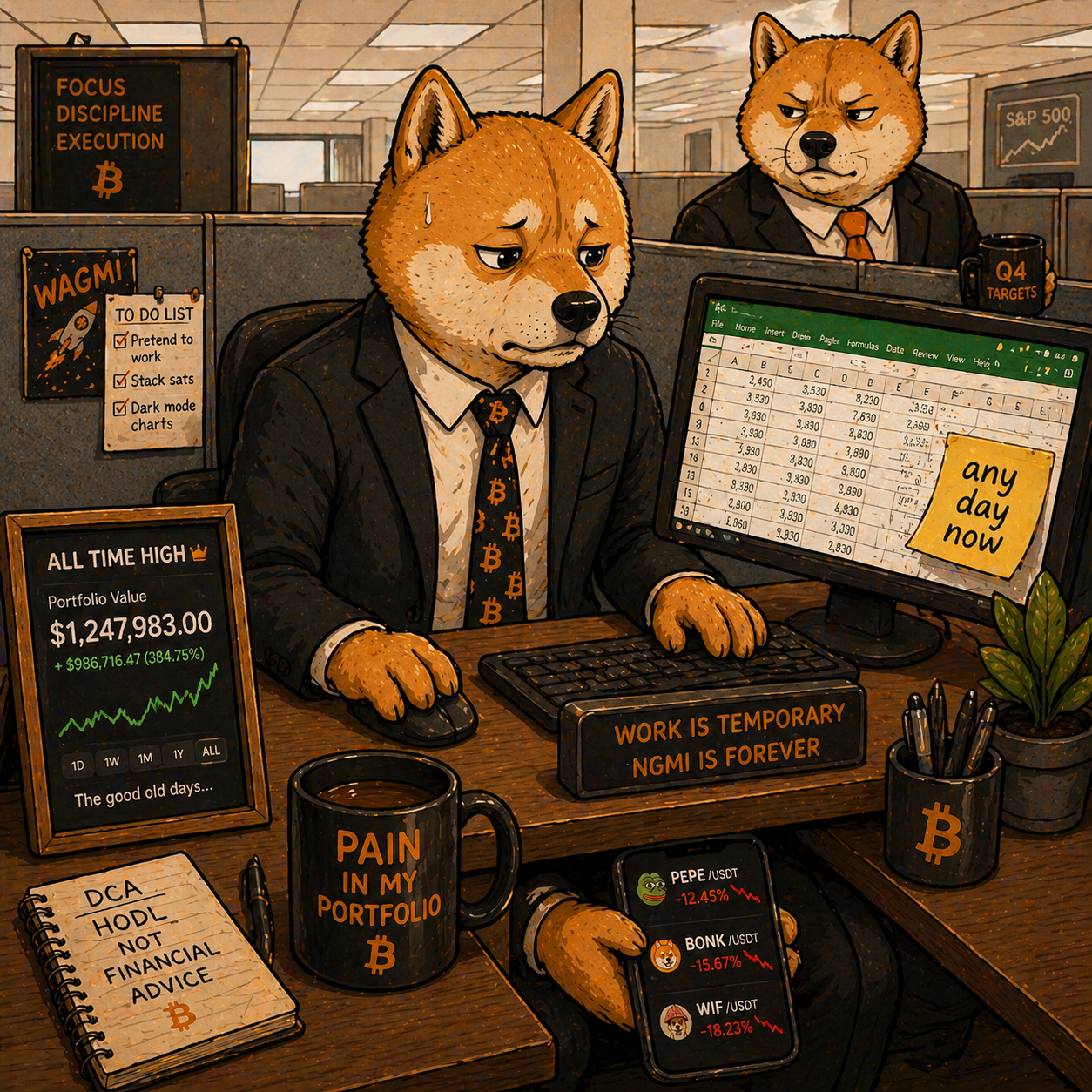 THE CORPORATE DEGEN